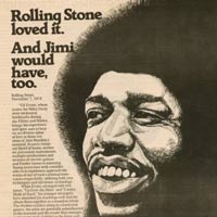 Gil Evans plays the music of Jimi Hendix promo ad